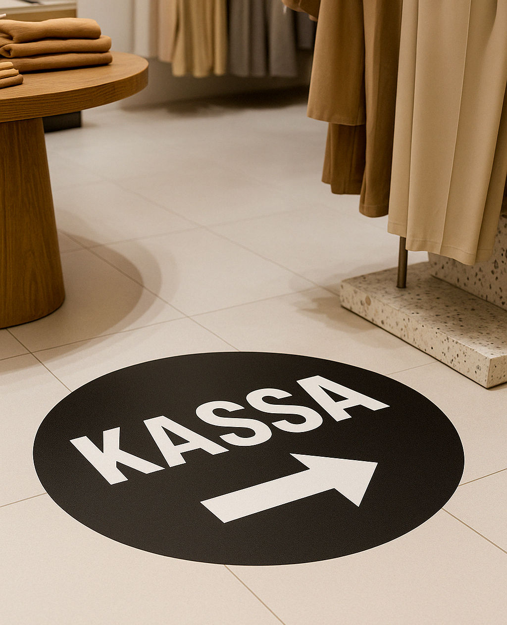 Slitstark golvdekal med halkskydd