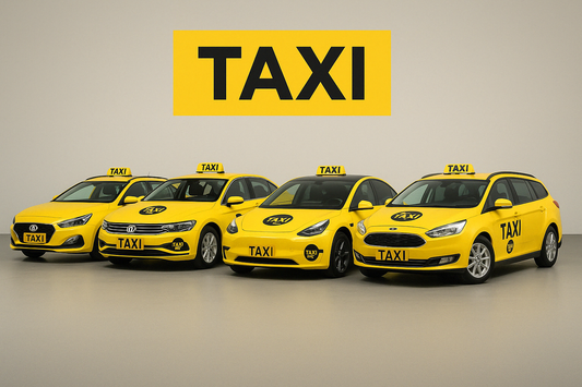 Taxidekal – Flerbilspaket för åkerier och taxiflottor