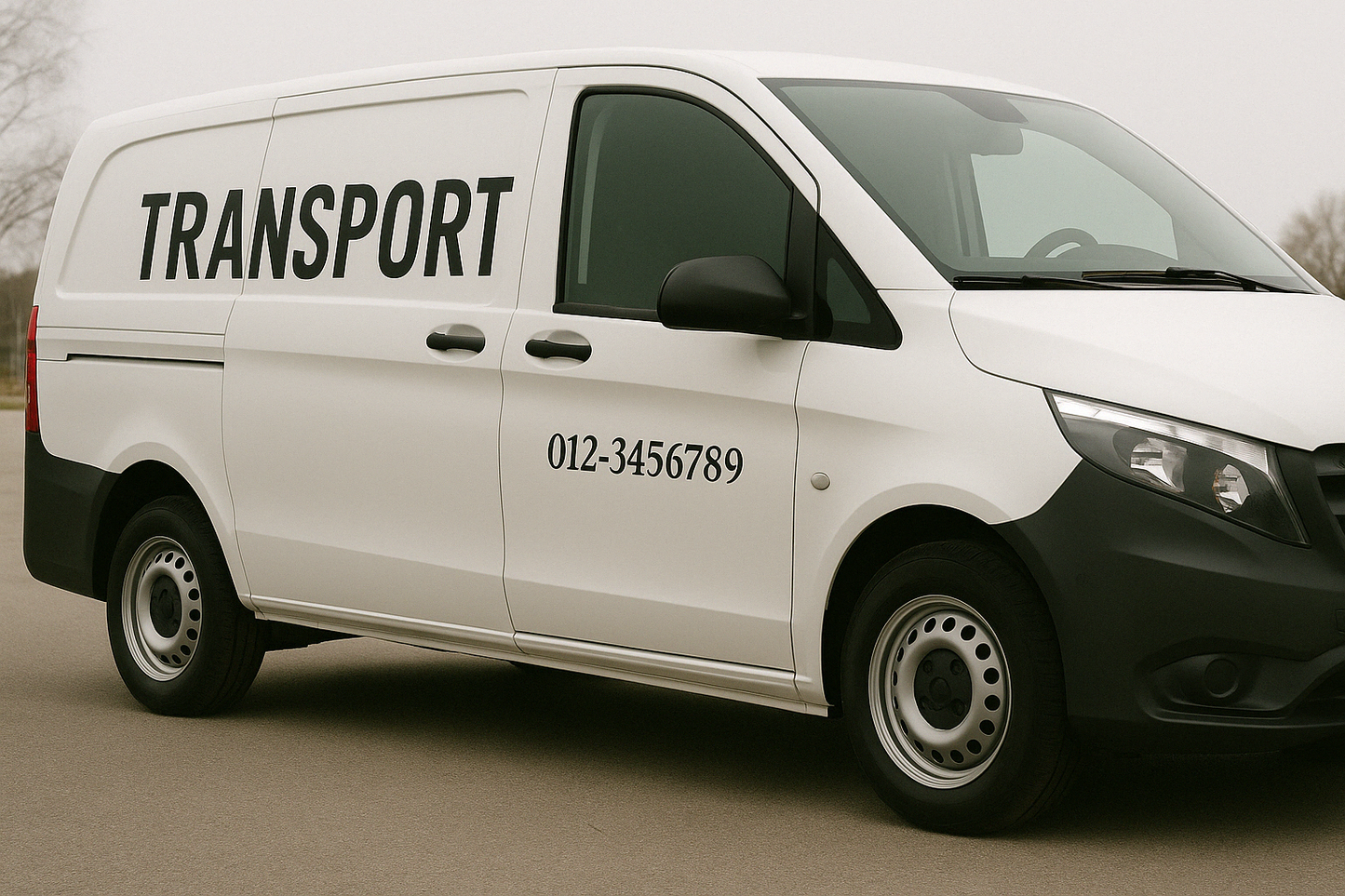 Bildekaler – Utskuren vinyltext