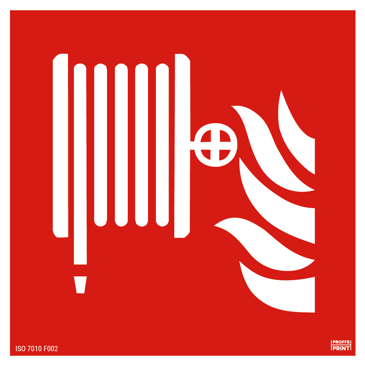 brandskyltar- Brandslang-ISO-61