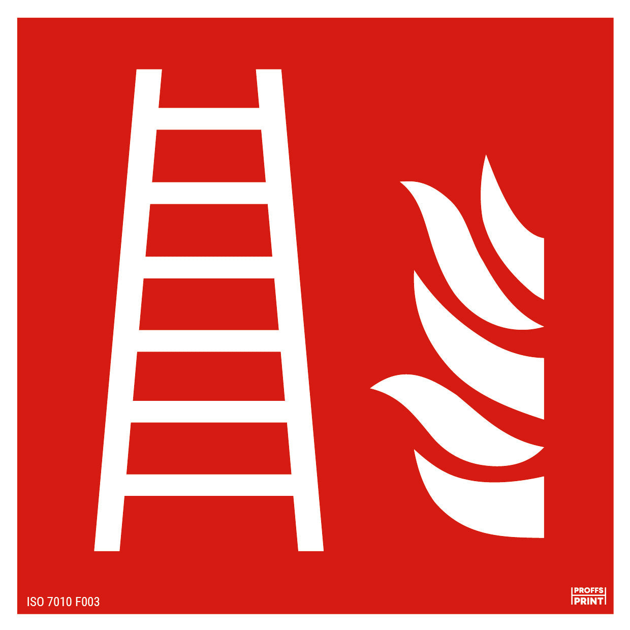 brandskyltar- Brandstege-ISO-57