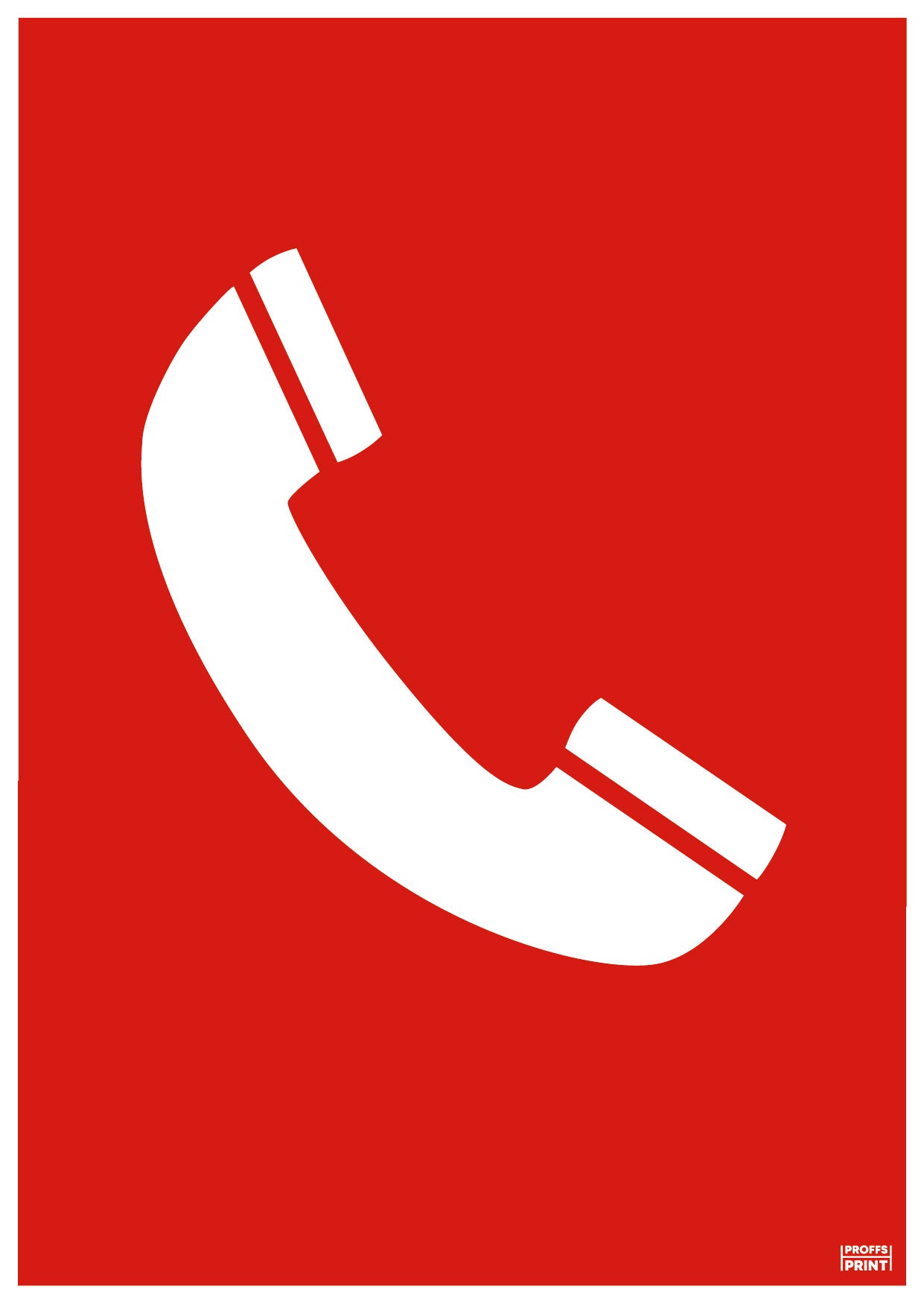 brandskyltar- Nödtelefon-stående