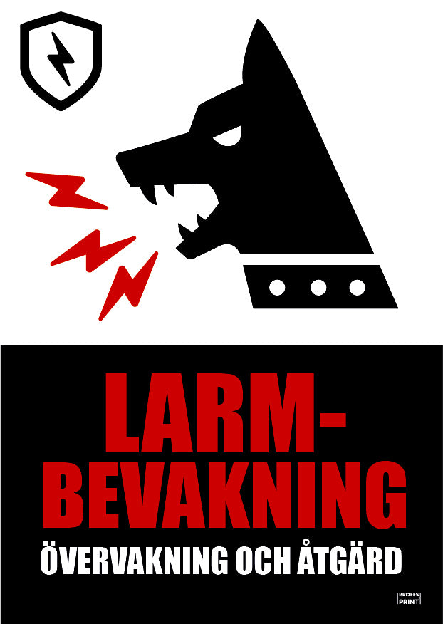 larm-alarm- vakthund-med-larm