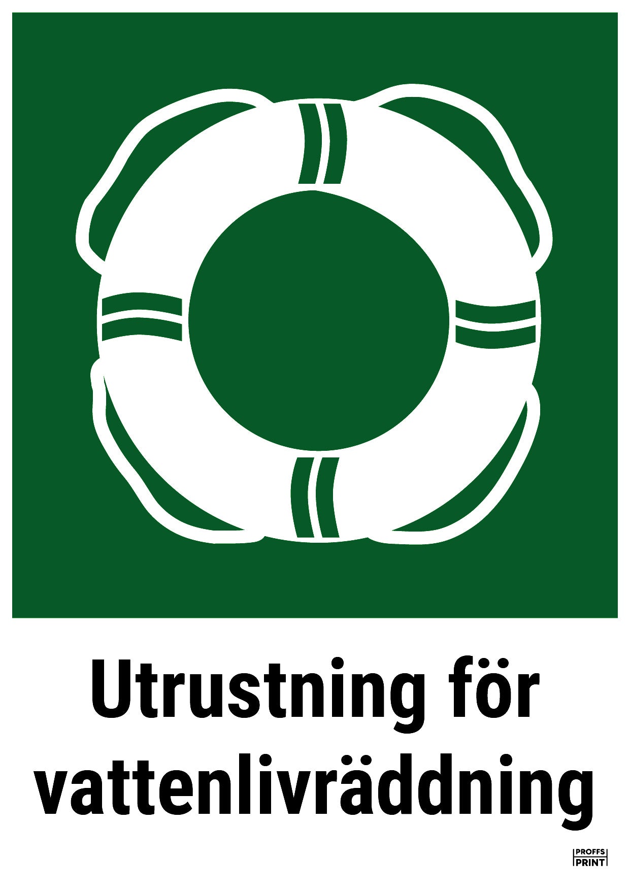 nodskyltar- Utrustning-för-vattenlivräddning-text