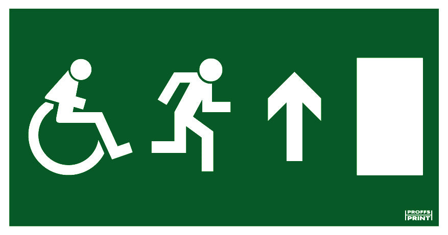 nodskyltar- rullstol-riktning-upp