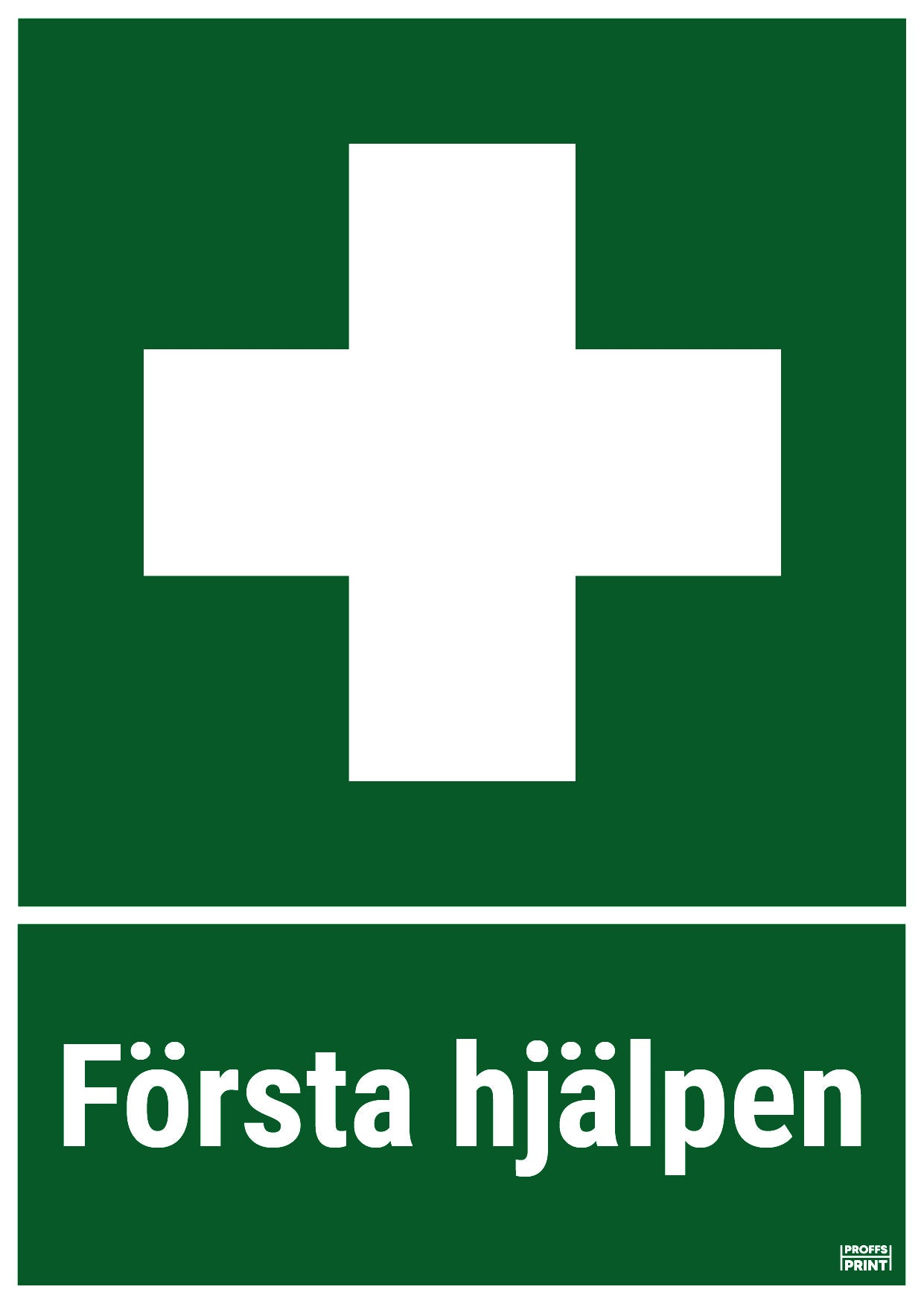 nodskyltar-första hjälpen