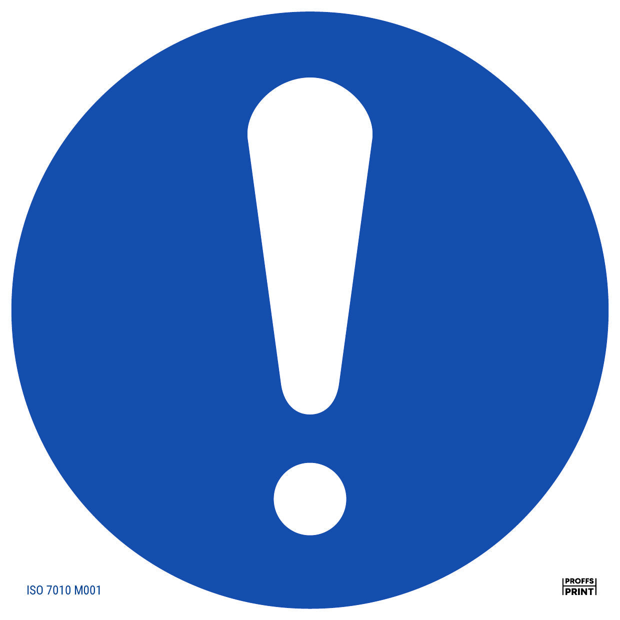 pabudsskyltar- Varselmärkning-ISO