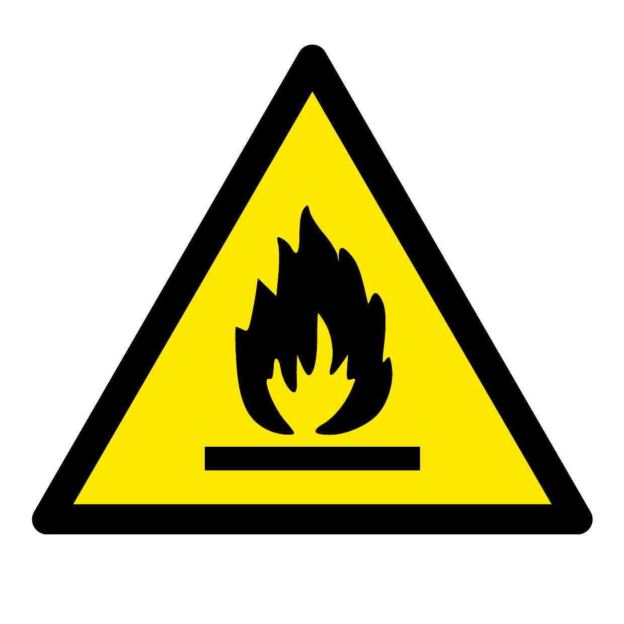 varningsskyltar- brandfarligt-ämne-ISO-utskuren