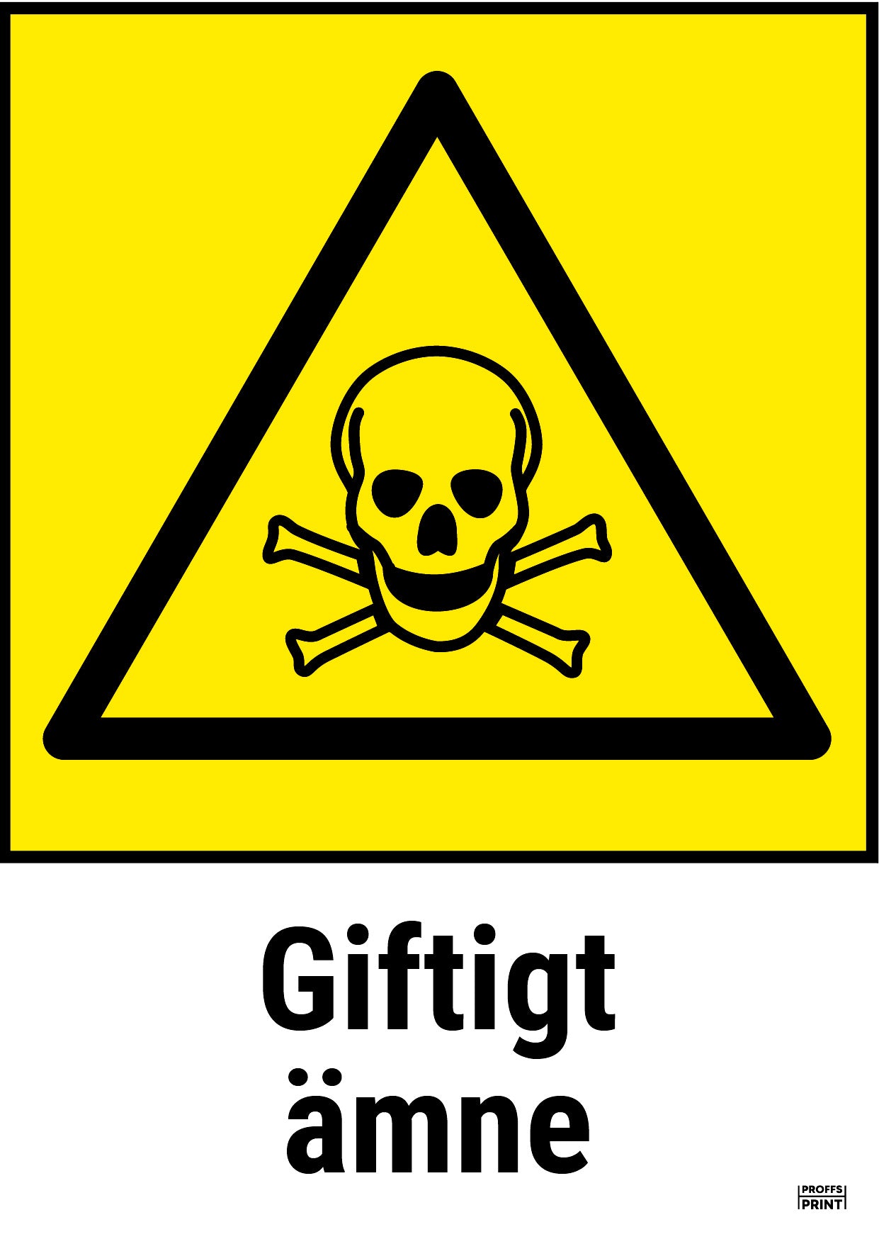 varningsskyltar- giftigt-ämne