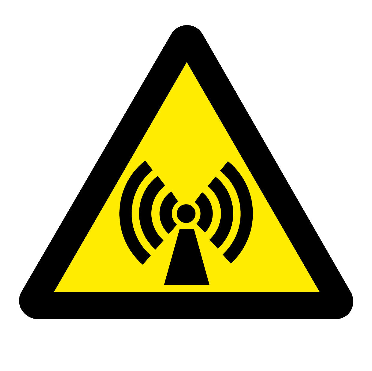 varningsskyltar- icke-joniserande-strålning-ISO-utskuren