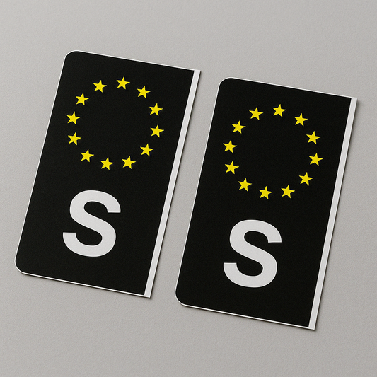 S-Märke - Svart 2 pack