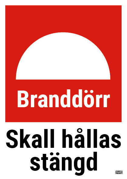 brandskyltar- branddörr-stängd-text