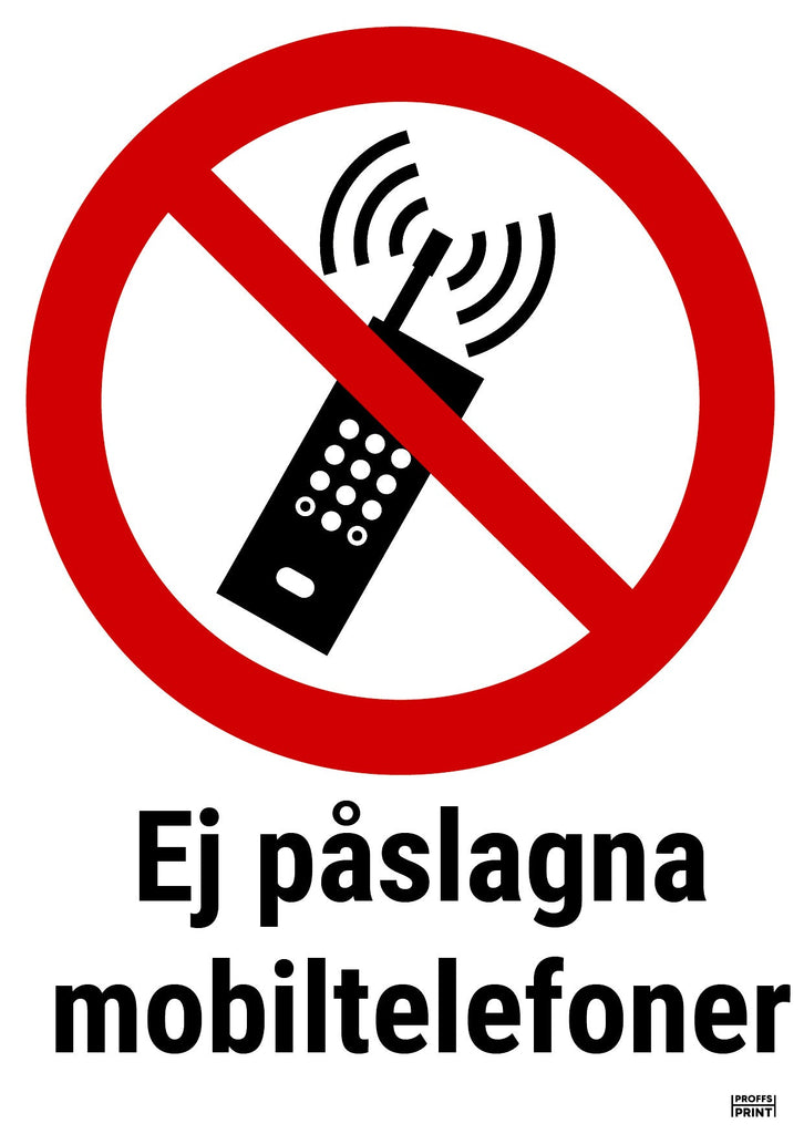 forbudsskyltar- inga-mobiltelefoner