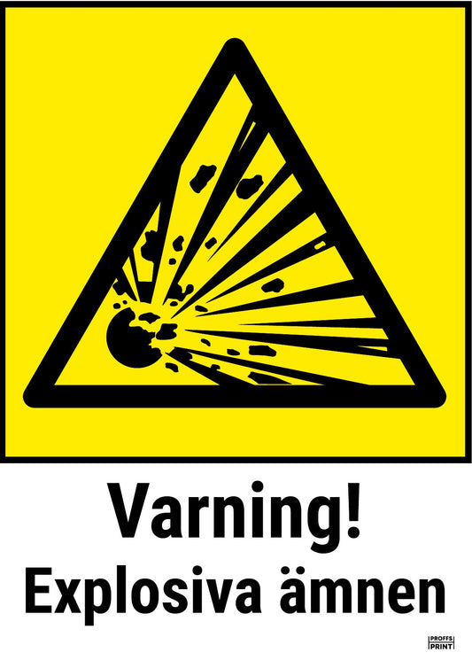varningsskyltar- explosiva-ämnen