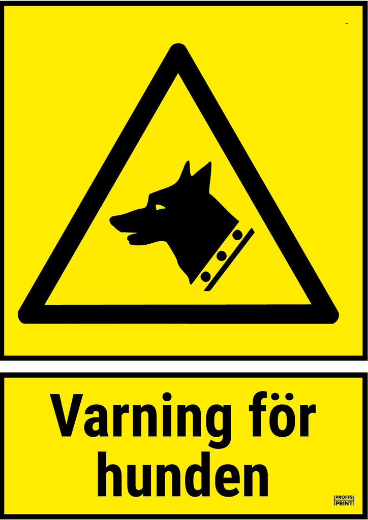 varningsskyltar- vakthund-dubbel-varning