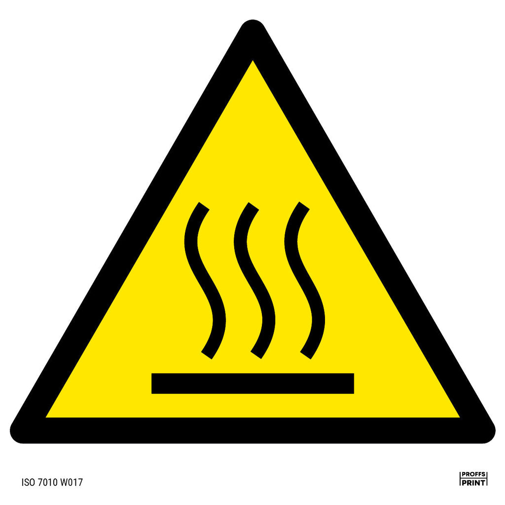 varningsskyltar- varning-het-yta-ISO